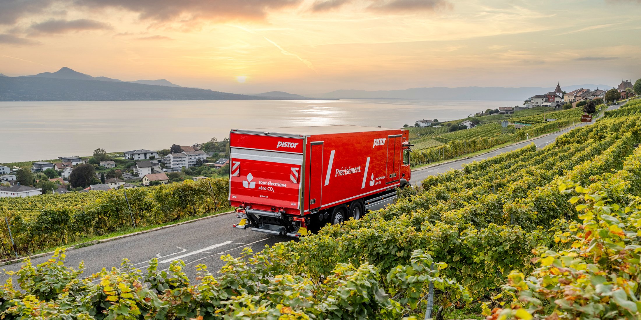 Pistor Grosshandel Lastwagen unterwegs