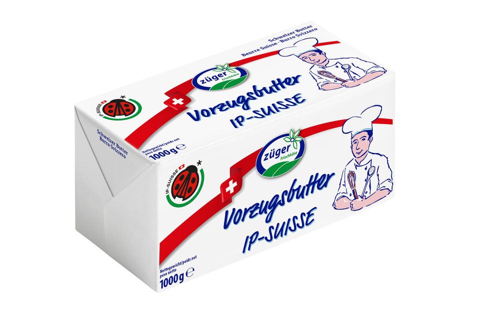 Neuheit IP-Suisse Vorzugsbutter