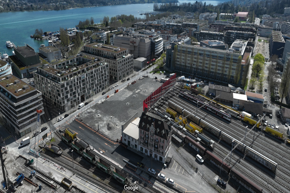 Im Luzerner Rösslimatt-Quartier stand bis 2021 die ehemalige Pistor Zentrale