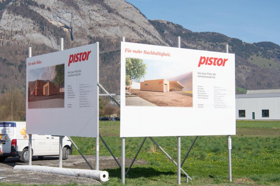 Pistor Spatenstich Sennwald