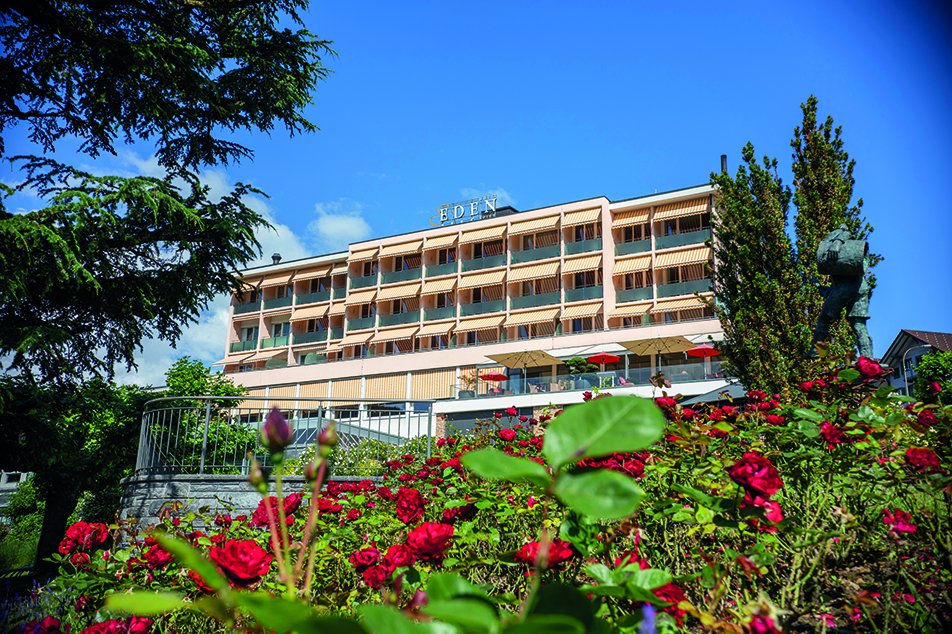 ibex fairstay eden spiez hotel aussenansicht