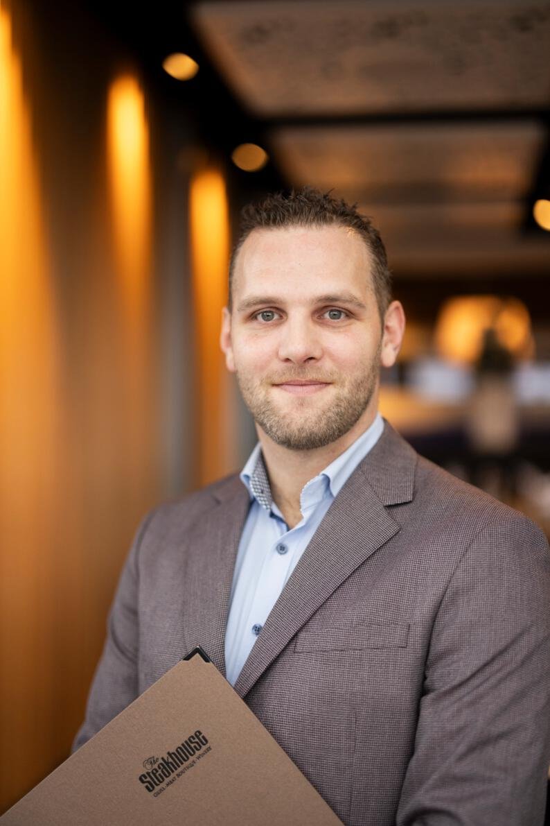 Mathias Streiff ist Restaurantleiter im The Steakhouse