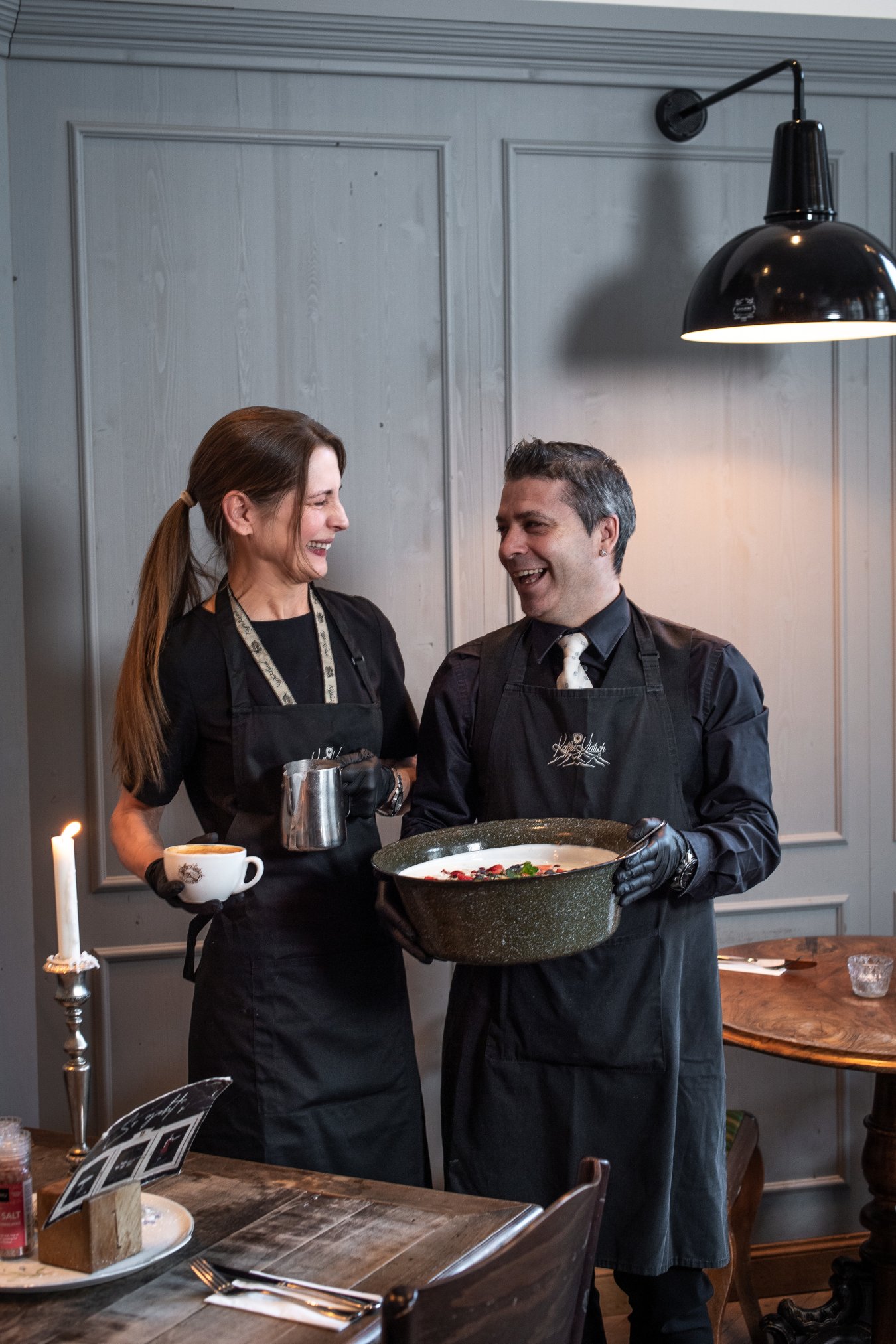 Kaffee Klatsch Team Svea Meyer und Servio Martins