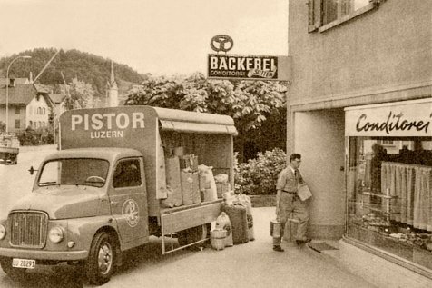 Erster Pistor Lastwagen 1962