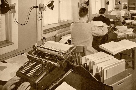 Nationale Buchungsmaschine von Pistor 1948
