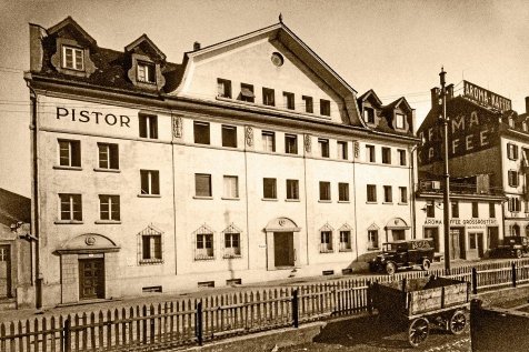 Neuer Standort von Pistor beim Bahnhof Luzern 1920