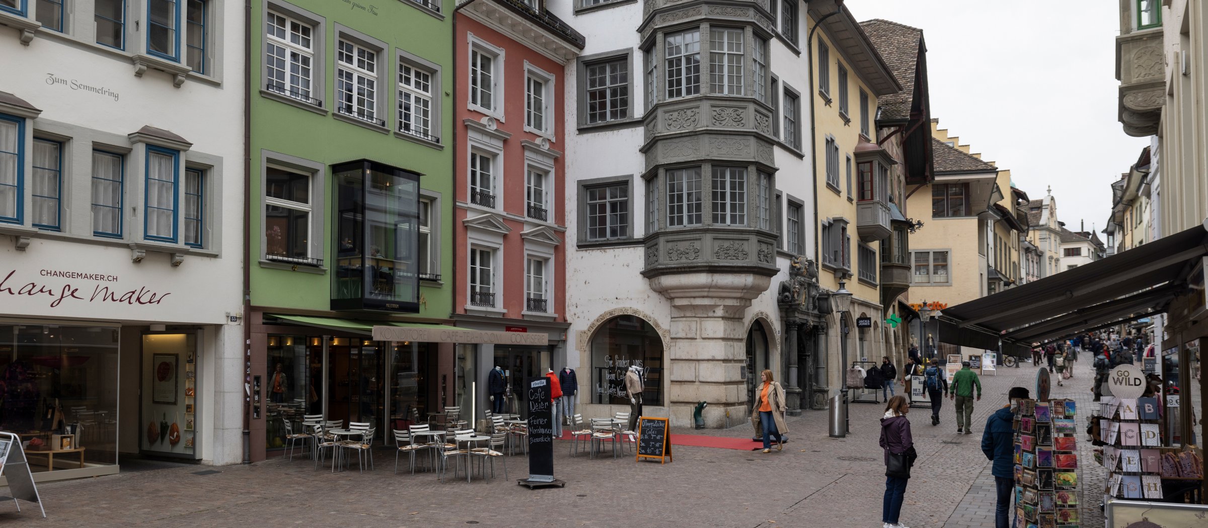 cafe neier, cafe rohr in der Schaffhauser Altstadt