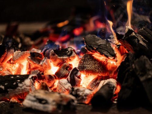 Grillkohle im Marina the Steakhouse in Lachen