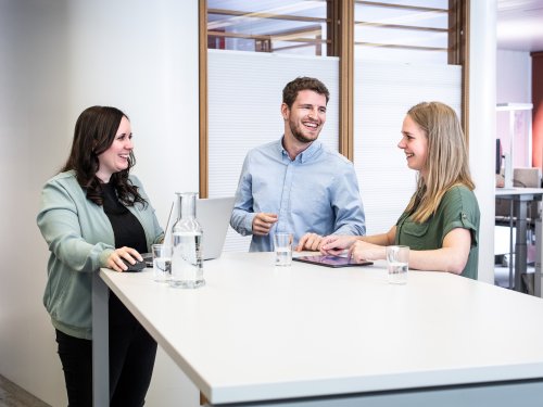 Mitarbeitende bei Pistor